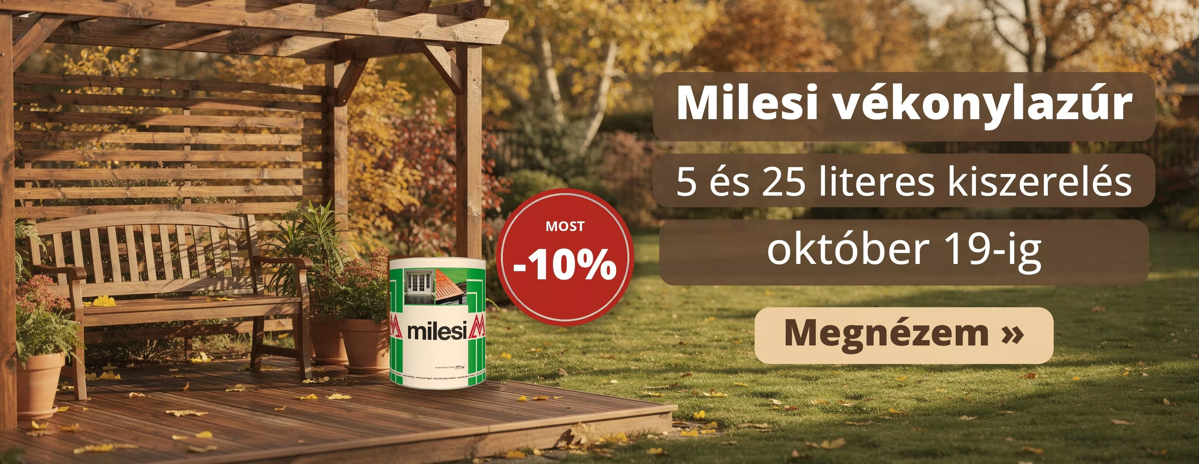 Vékonylazúr Akció