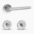 Punto Matt Króm Körrozettás WC