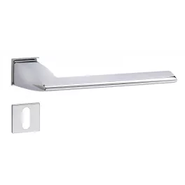 Pura Minimal Line Fényes Króm Négyzetrozettás