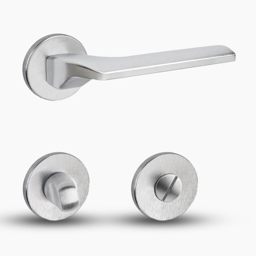 Corsa Matt Króm Alacsony Körrozettás 5mm WC