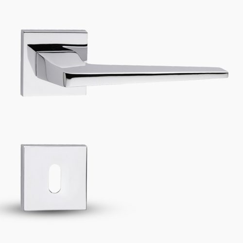 Flake Króm Alacsony Négyzetrozettás 5mm