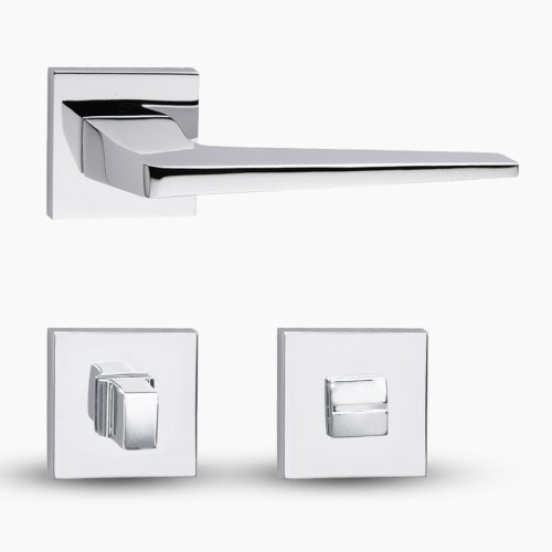 Flake Króm Alacsony Négyzetrozettás 5mm WC