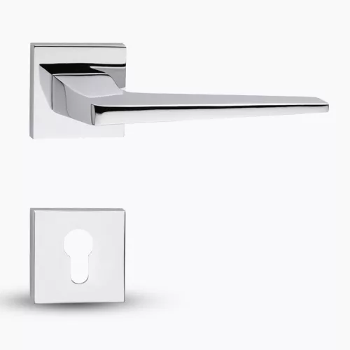 Flake Króm Alacsony Négyzetrozettás 5mm PZ