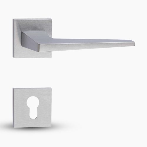 Flake Matt Króm Alacsony Négyzetrozettás 5mm PZ