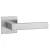 Square inox laprozettás Négyzetrozettás WC