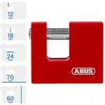 ABUS 868/70 lakat - 3 DB Fúrt kulcs