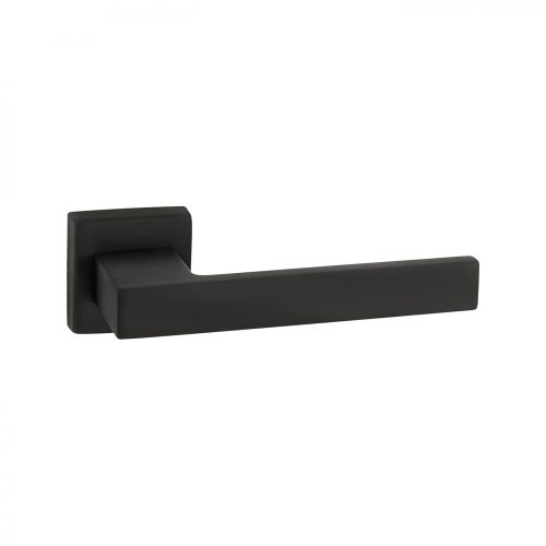 Q-Mini Square Fekete Négyzetrozettás