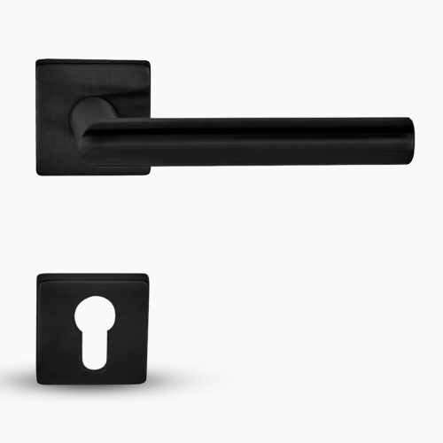 Thema Pro Matt Fekete Négyzetrozettás PZ