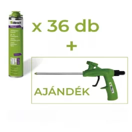   Illbruck FM343 4 évszakos purhab csomag(36db + ajándék pisztoly)