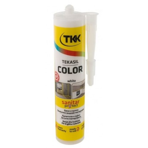 TKK Color Fehér neutrális szilikon 300ml